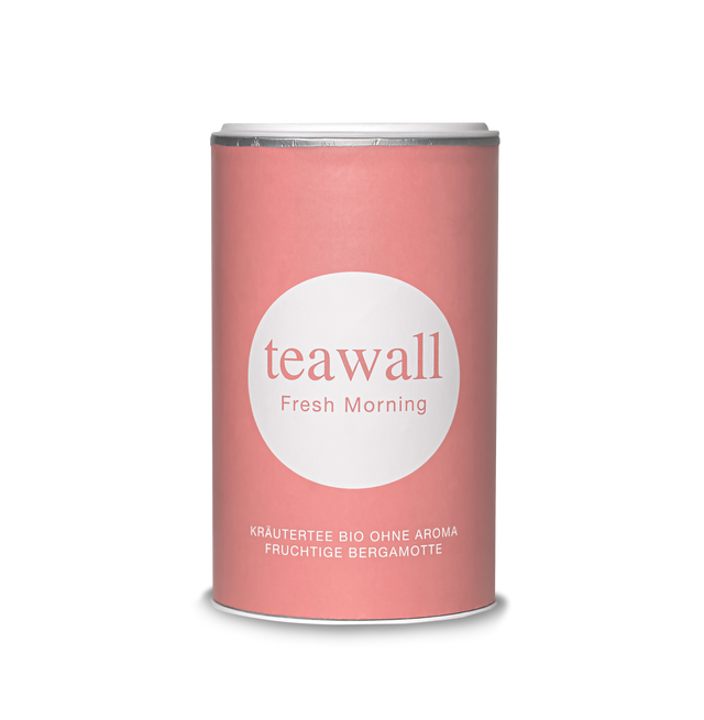 teawall Fresh Morning Bio - Kräutertee Bio ohne Aroma; Fruchtige Bergamotte